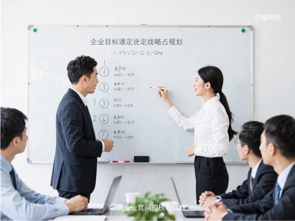 明確企業(yè)官網(wǎng)的核心目標