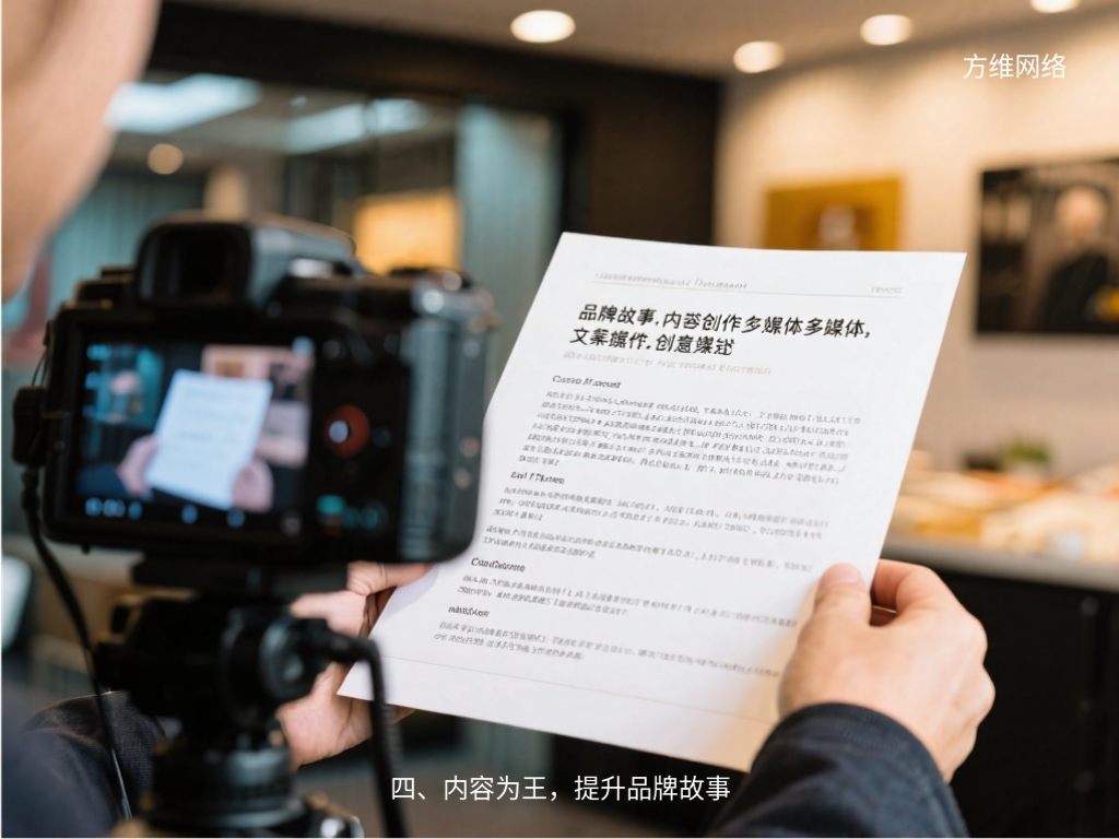 四、內容為王，提升品牌故事