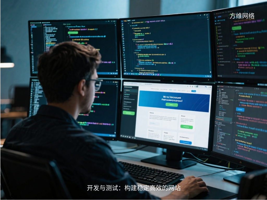 開發與測試：構建穩定高效的網站