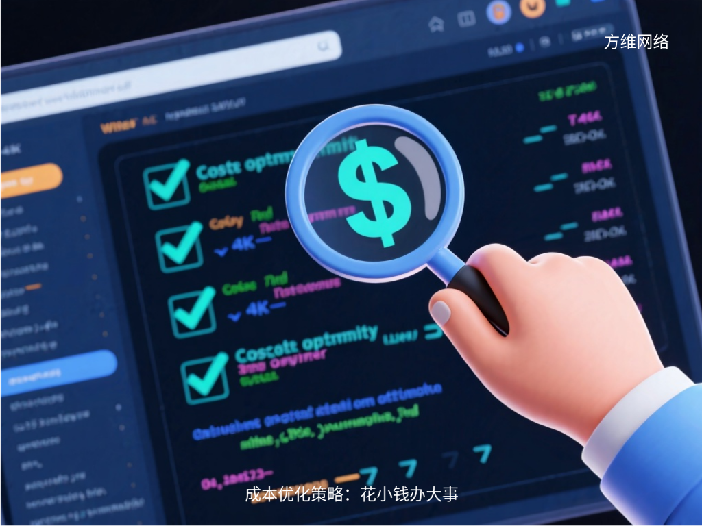 成本優化策略：花小錢辦大事