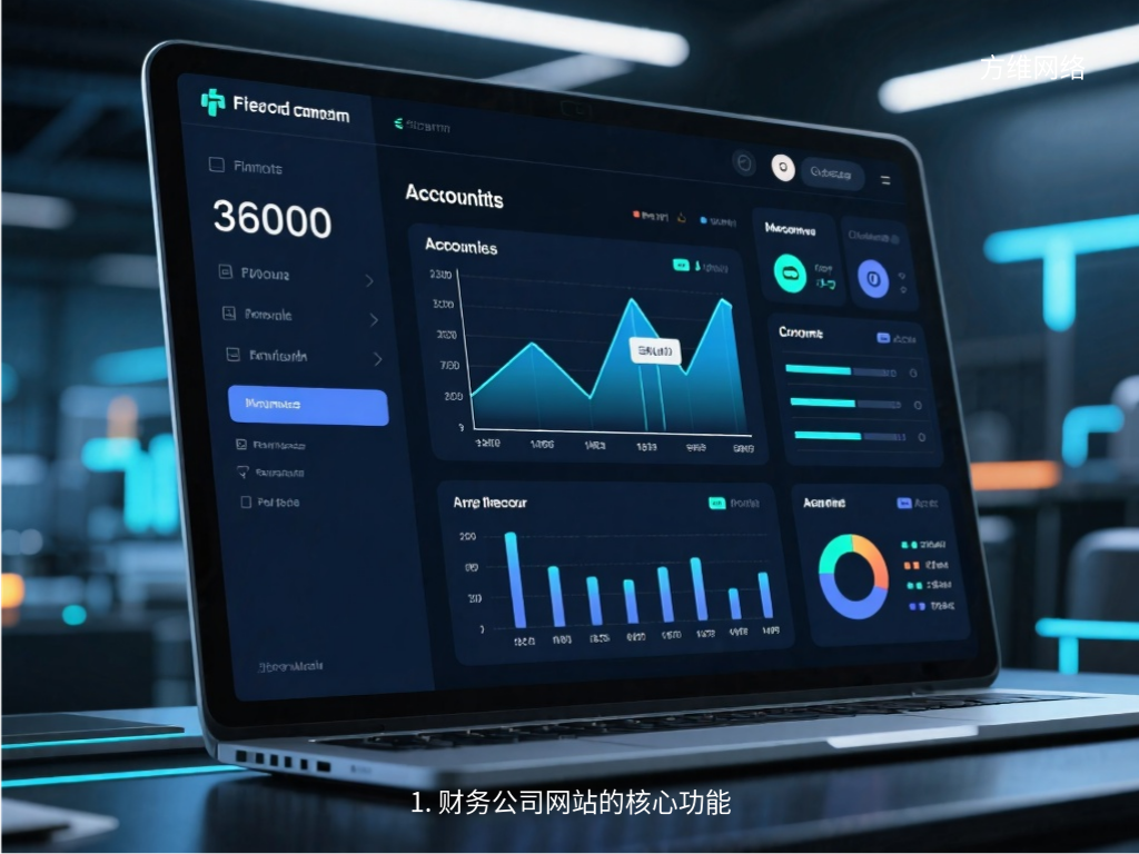 1. 財務公司網(wǎng)站的核心功能