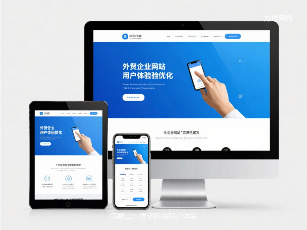 策略二：優化網站用戶體驗