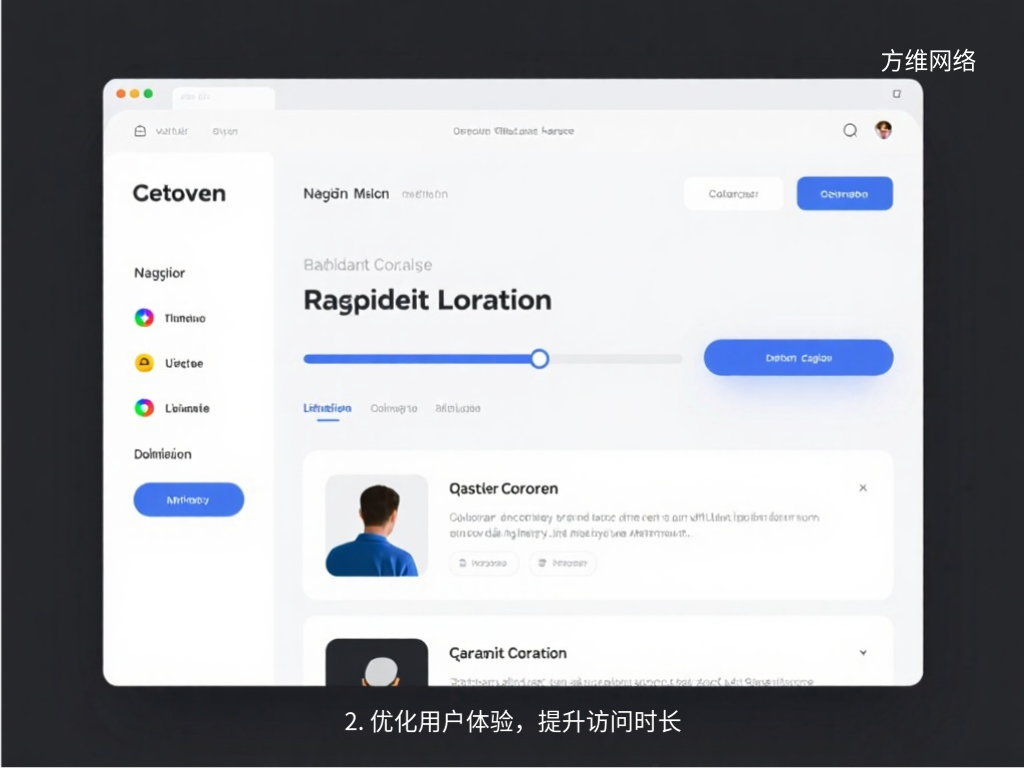 2. 優化用戶體驗，提升訪問時長