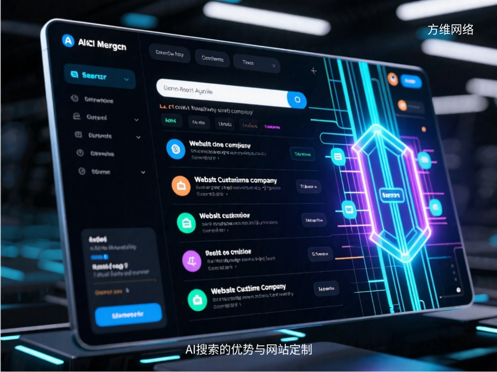AI搜索的優勢與網站定制