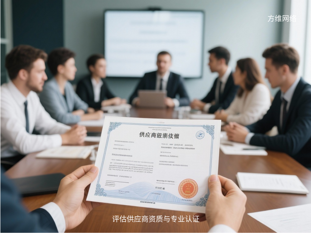 評估供應(yīng)商資質(zhì)與專業(yè)認(rèn)證