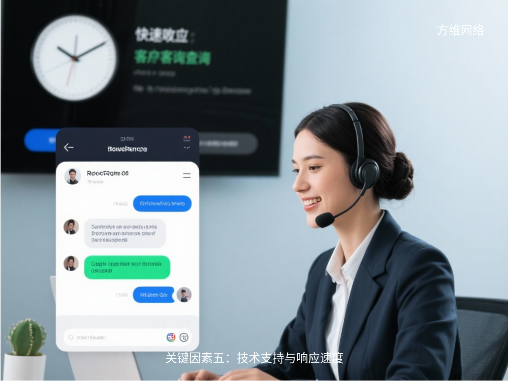 關(guān)鍵因素五：技術(shù)支持與響應(yīng)速度