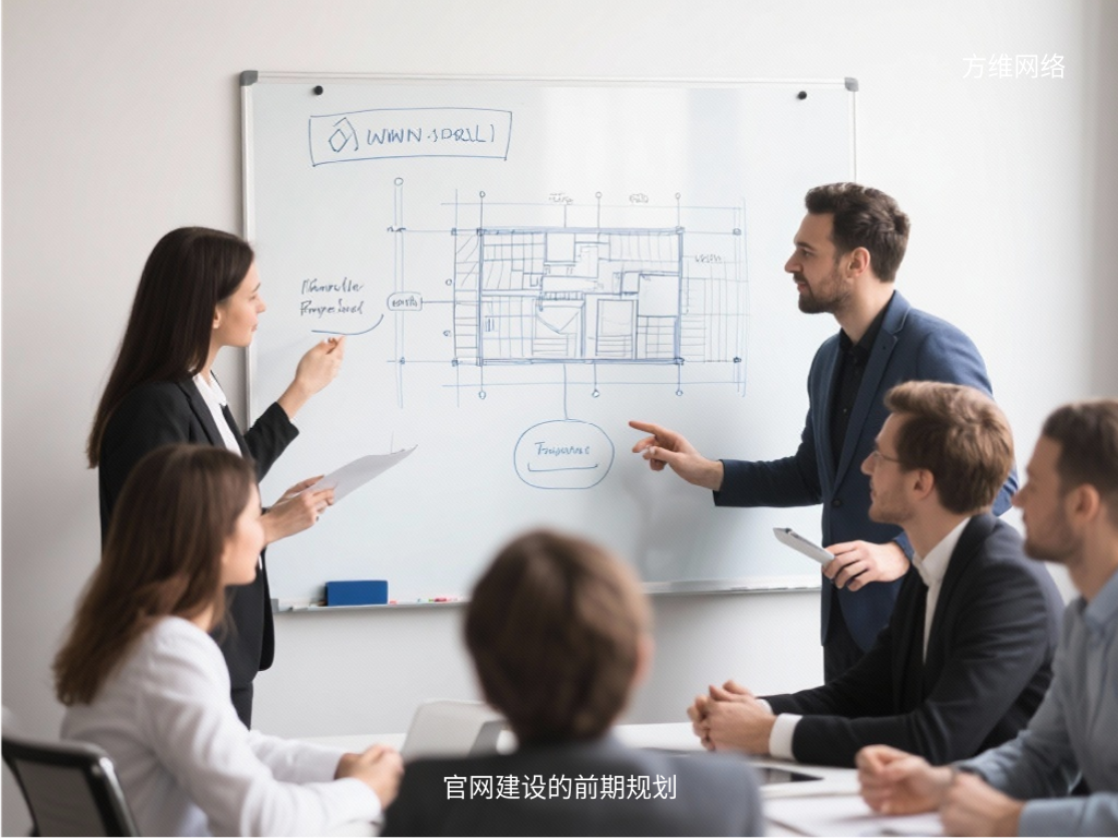 官網建設的前期規劃