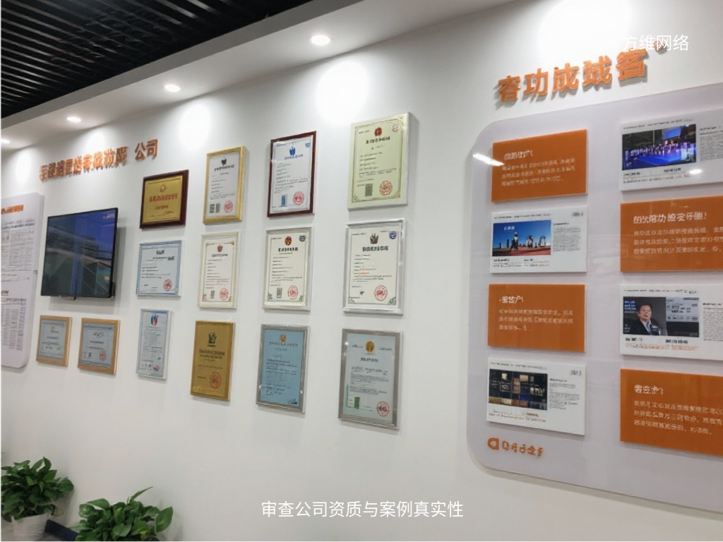 審查公司資質(zhì)與案例真實(shí)性