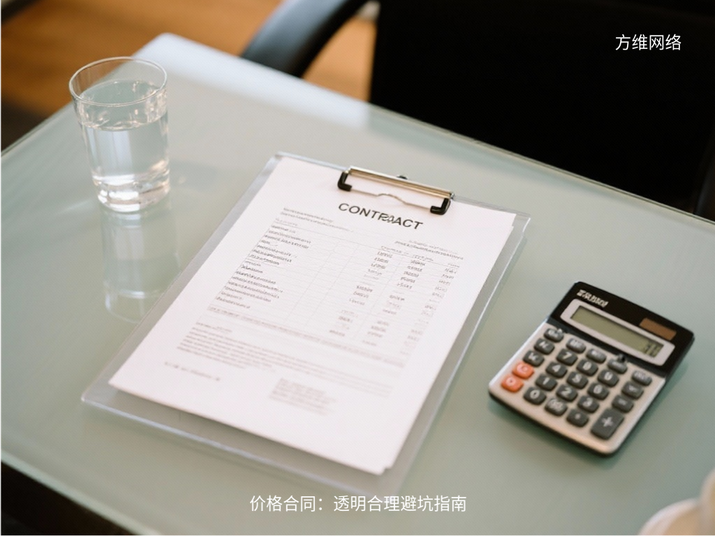 價格合同：透明合理避坑指南