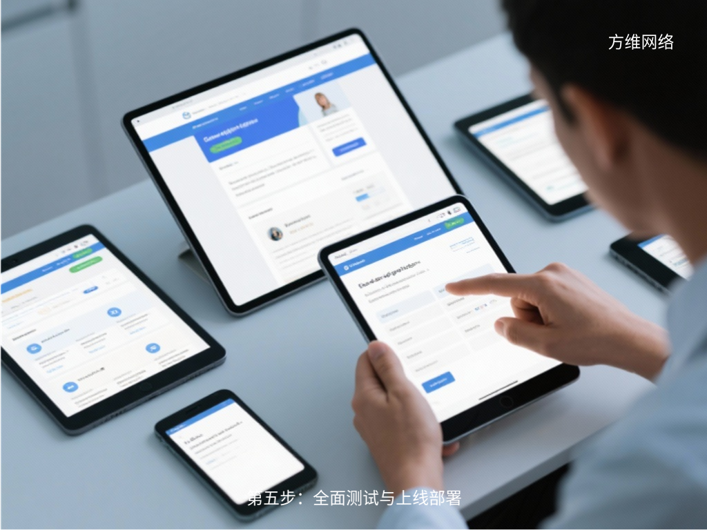 第五步:全面測試與上線部署