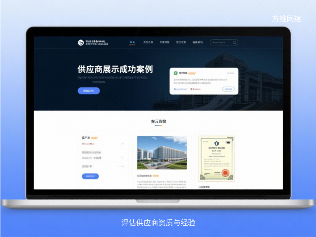 評估供應(yīng)商資質(zhì)與經(jīng)驗