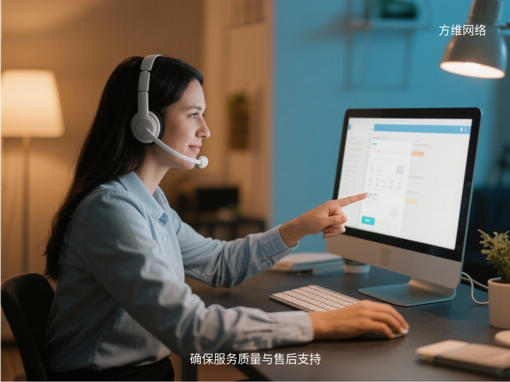 確保服務質量與售后支持