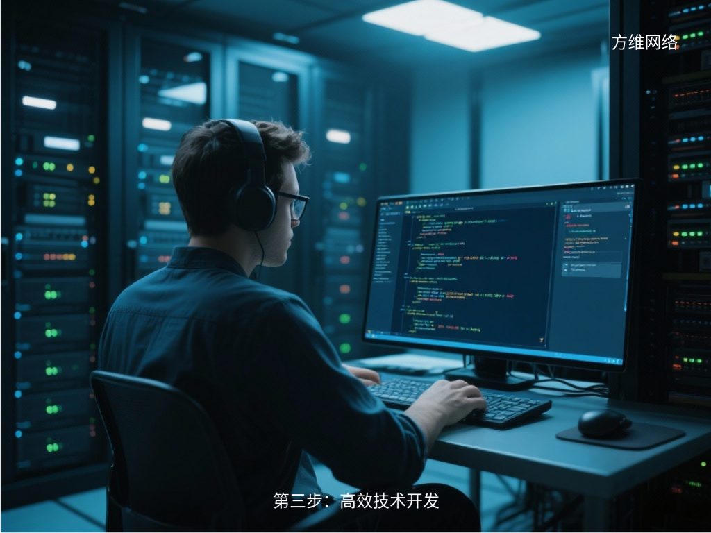 第三步：高效技術開發
