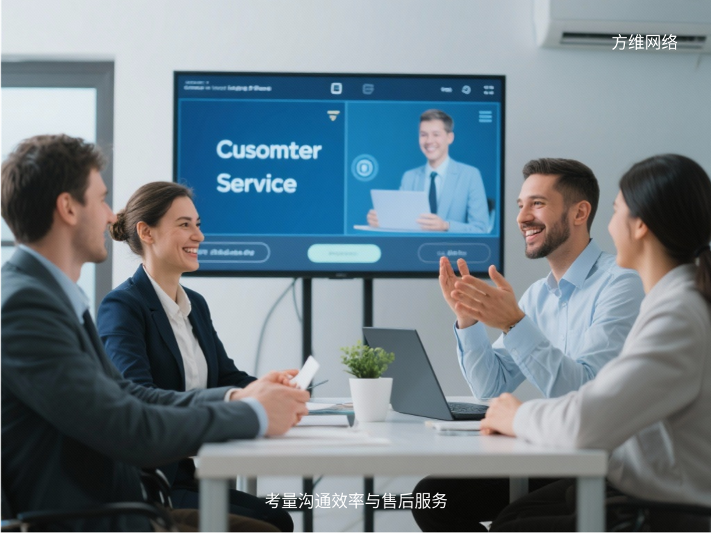 考量溝通效率與售后服務