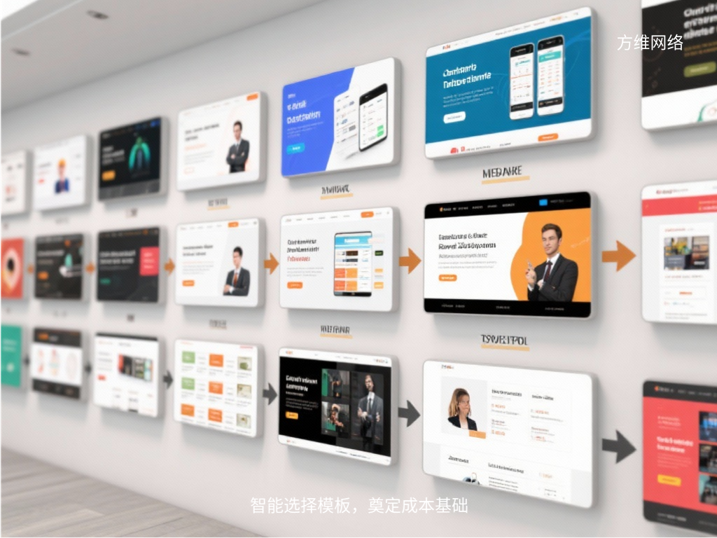 智能選擇模板，奠定成本基礎