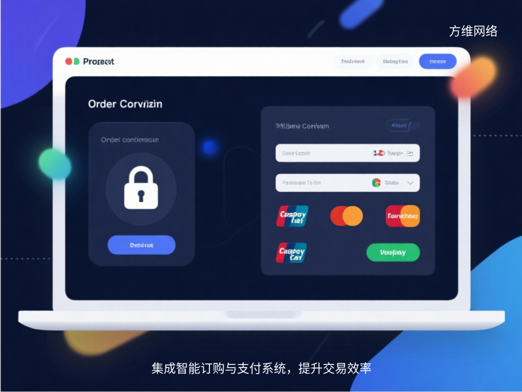 集成智能訂購與支付系統，提升交易效率
