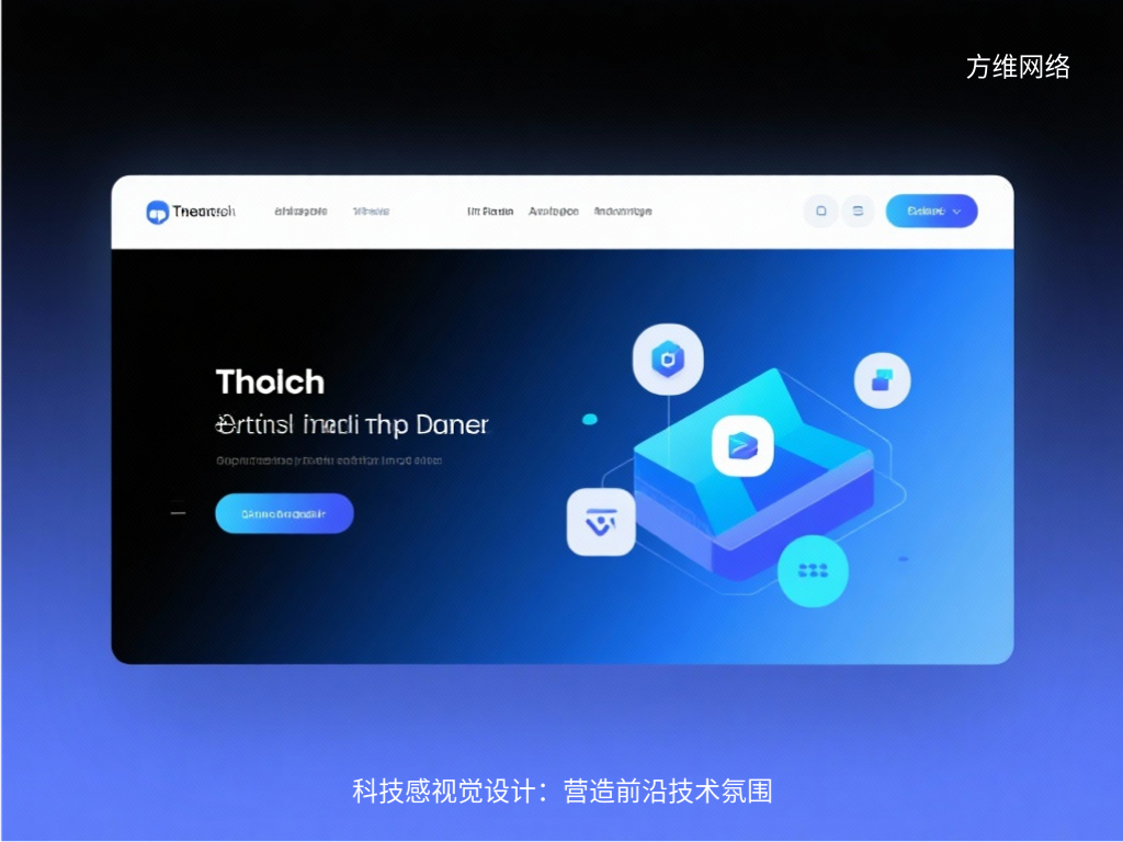 科技感視覺設(shè)計:營造前沿技術(shù)氛圍