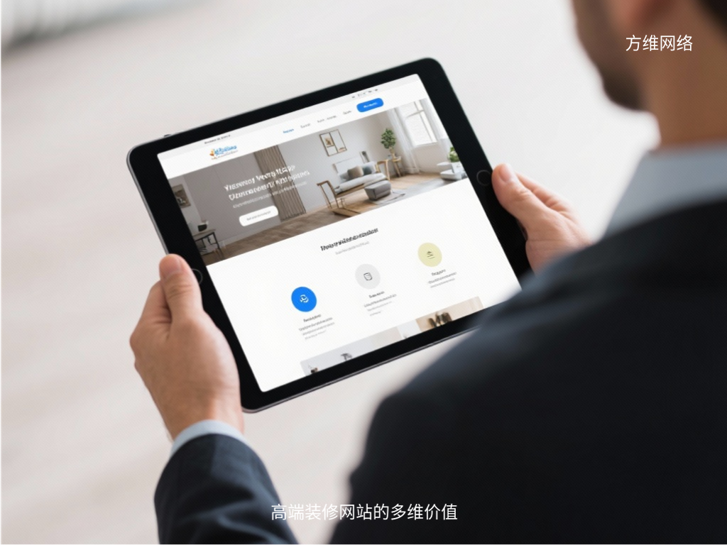 高端裝修網(wǎng)站的多維價(jià)值