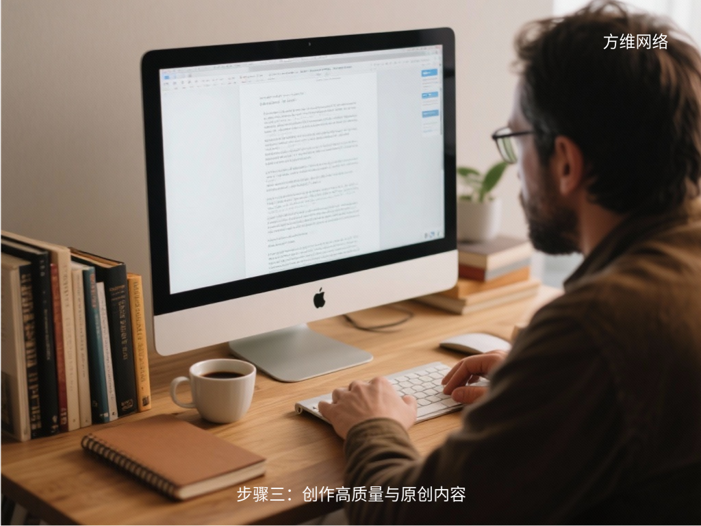 步驟三:創(chuàng)作高質(zhì)量與原創(chuàng)內(nèi)容
