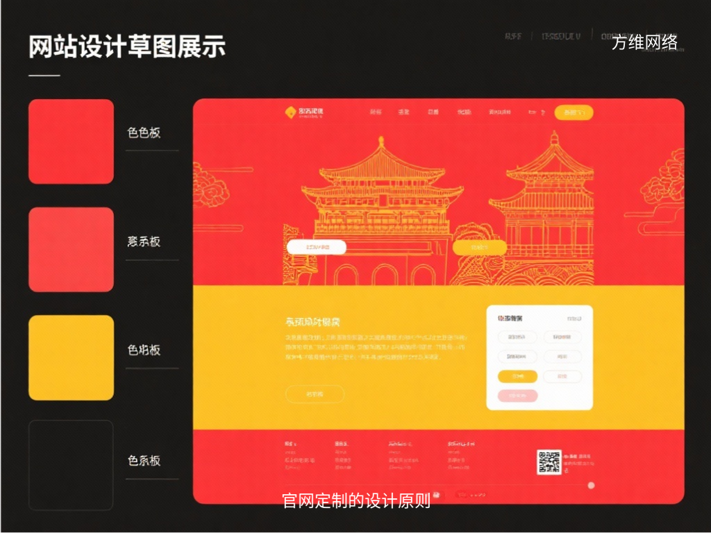 官網(wǎng)定制的設(shè)計原則
