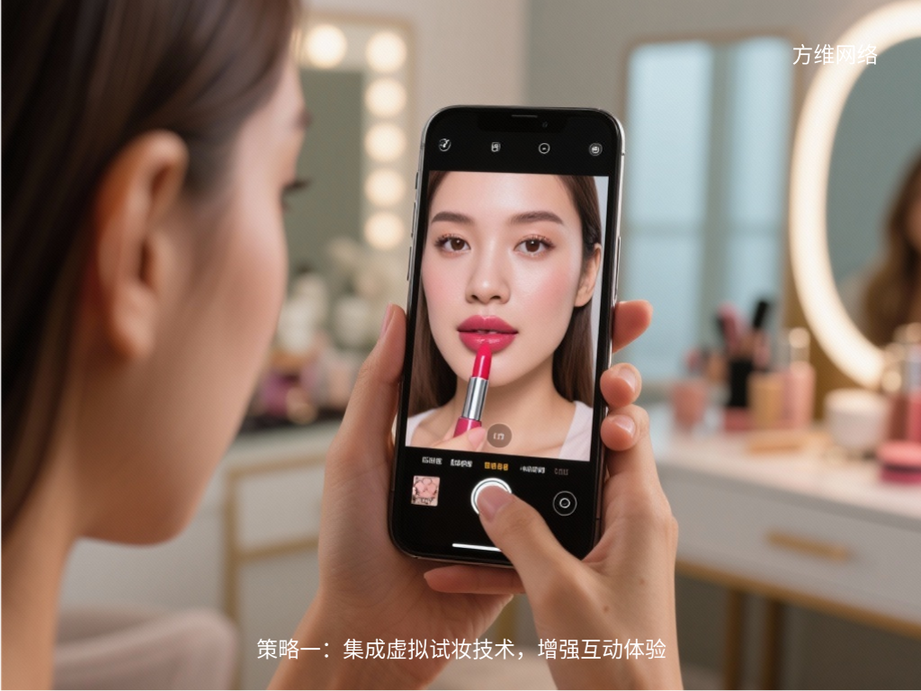 策略一：集成虛擬試妝技術，增強互動體驗
