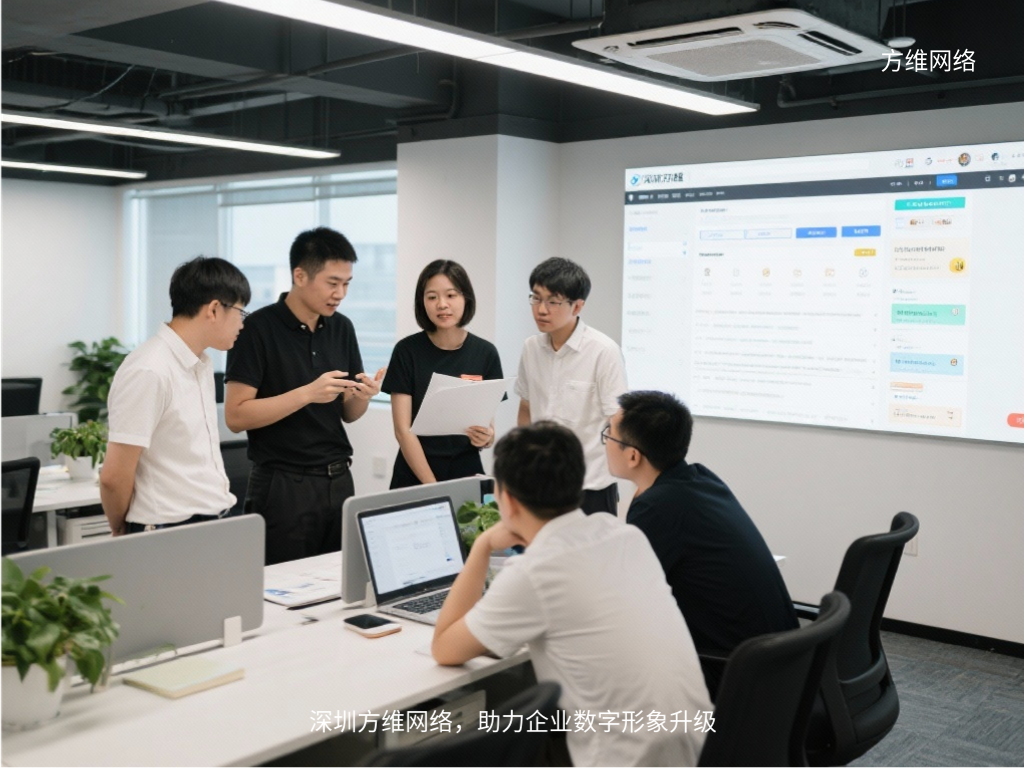 深圳方維網絡，助力企業數字形象升級