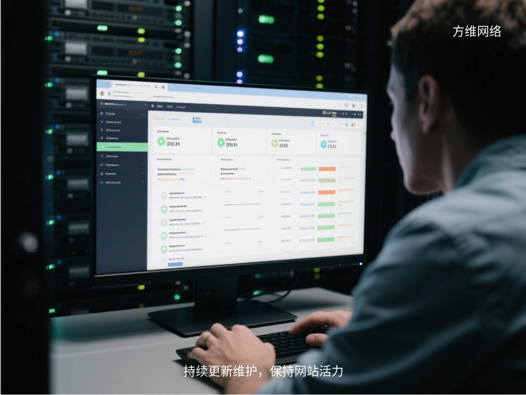 持續(xù)更新維護,保持網站活力
