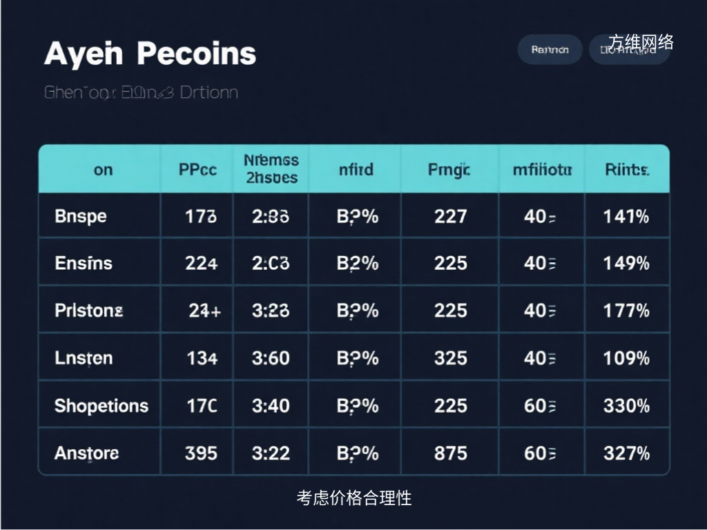 考慮價格合理性