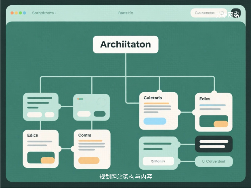 規劃網站架構與內容