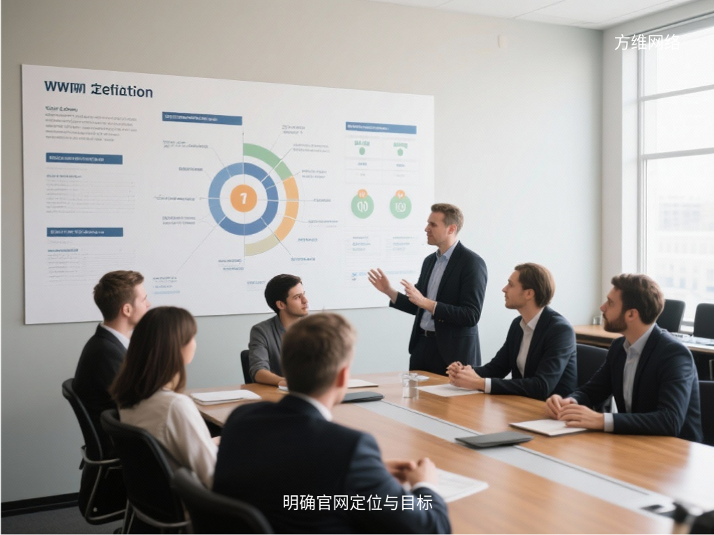 明確官網定位與目標