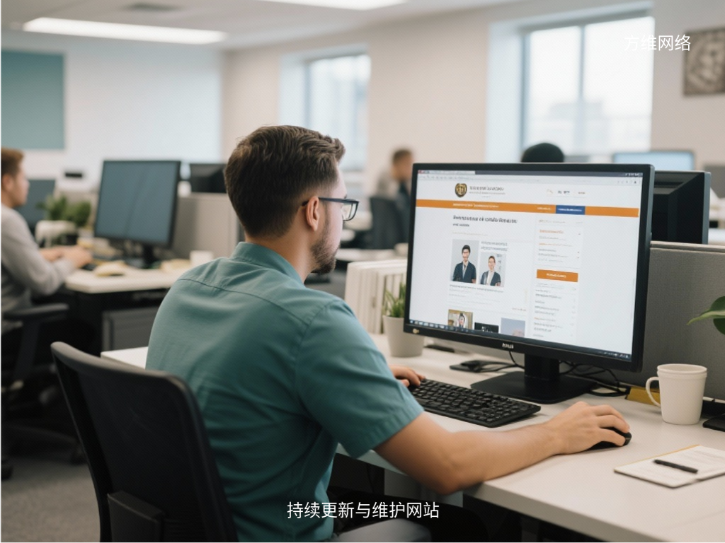 持續(xù)更新與維護(hù)網(wǎng)站