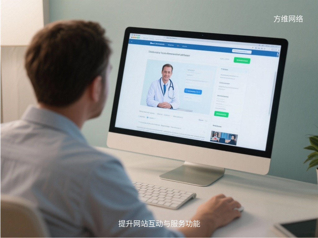 提升網站互動與服務功能