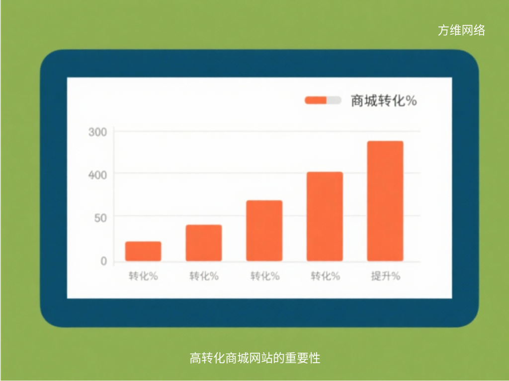 高轉化商城網站的重要性