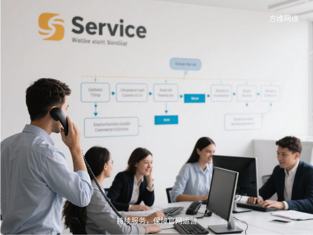 持續服務，保障官網運營