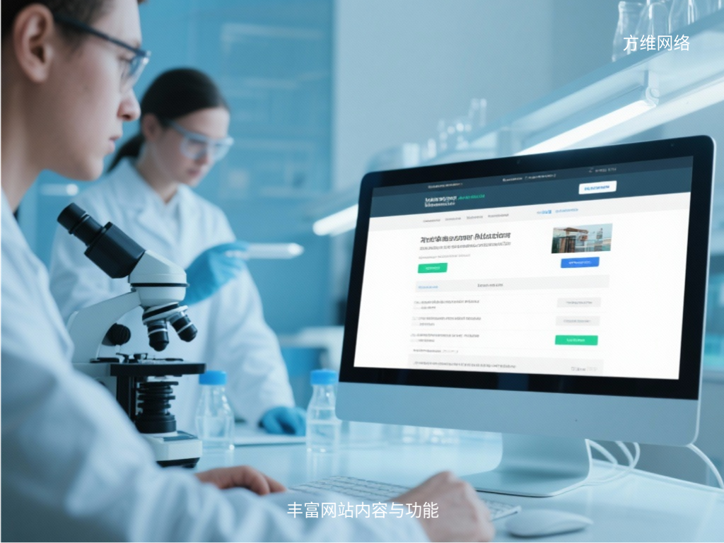 豐富網站內容與功能