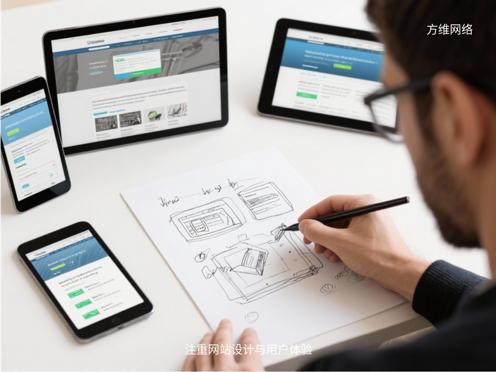 注重網站設計與用戶體驗