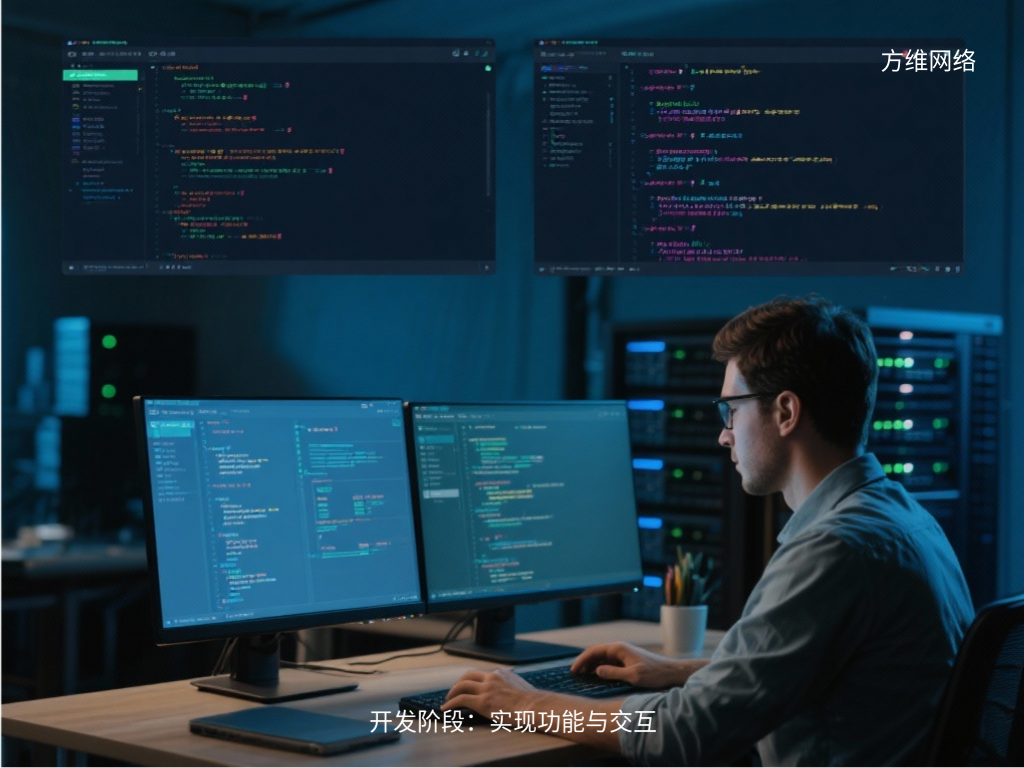 開發(fā)階段：實現(xiàn)功能與交互