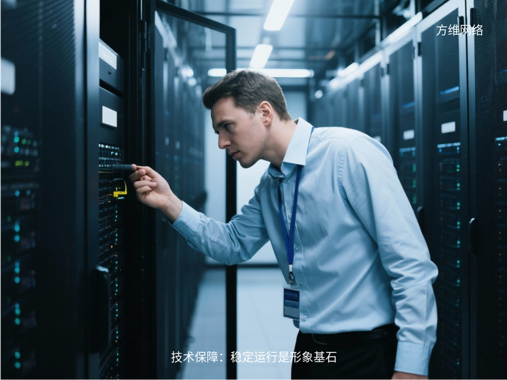 技術保障:穩定運行是形象基石