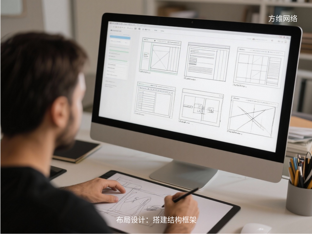 布局設(shè)計(jì)：搭建結(jié)構(gòu)框架