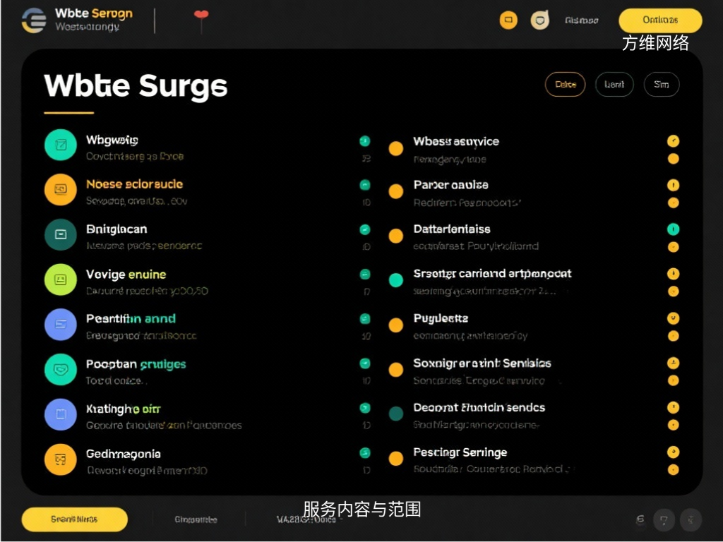 服務(wù)內(nèi)容與范圍