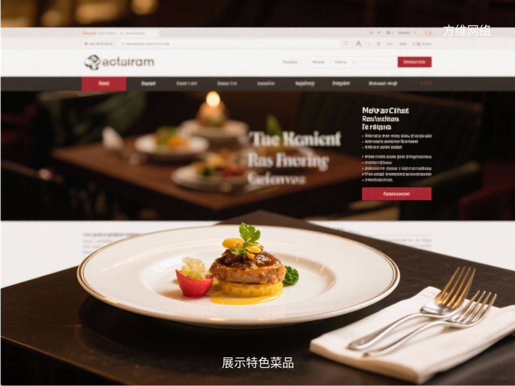 展示特色菜品