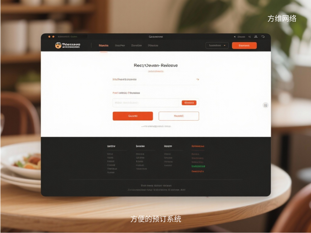 方便的預訂系統