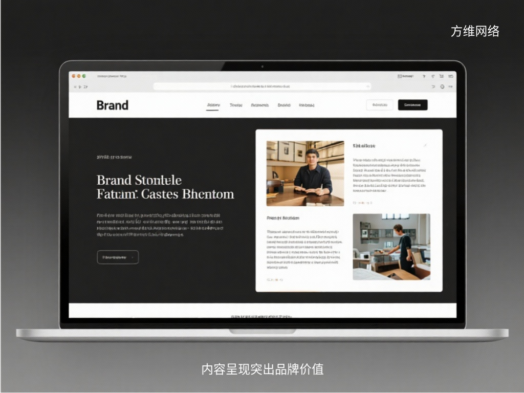 內(nèi)容呈現(xiàn)突出品牌價值