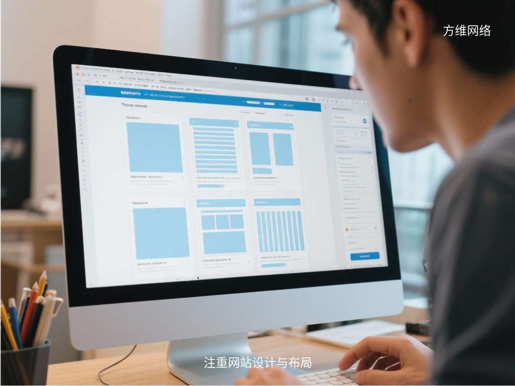 注重網(wǎng)站設(shè)計(jì)與布局