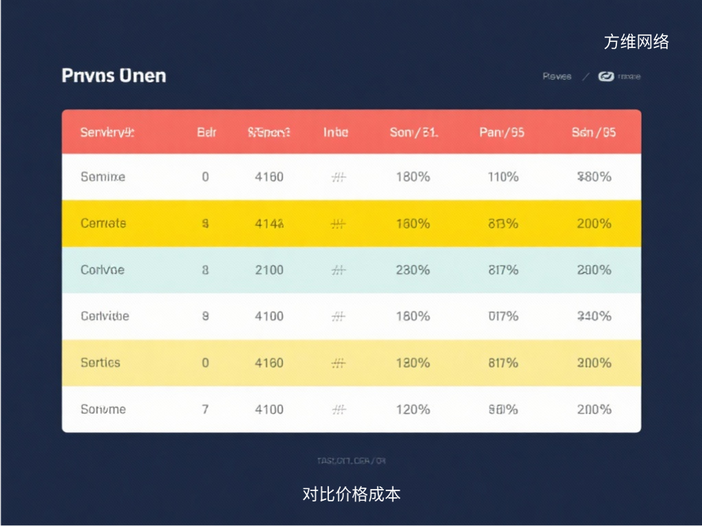 對比價(jià)格成本