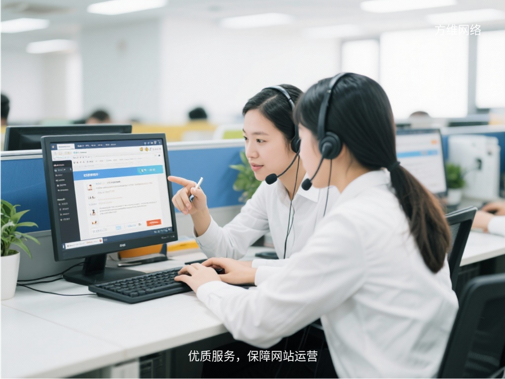 優質服務,保障網站運營