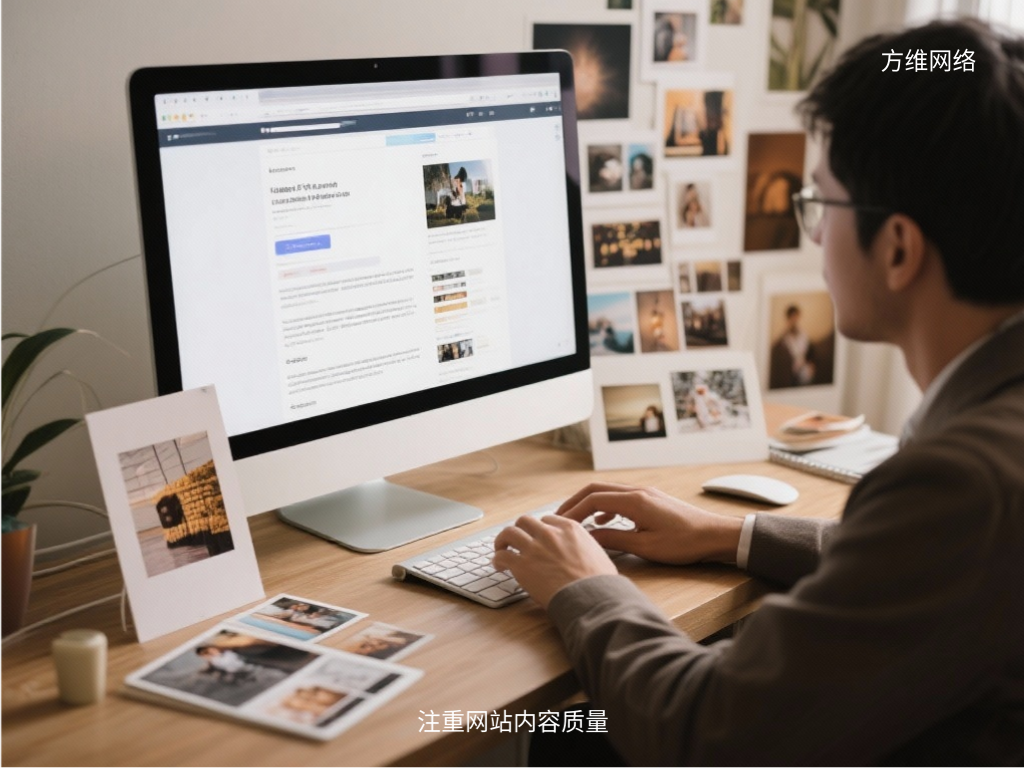 注重網站內容質量