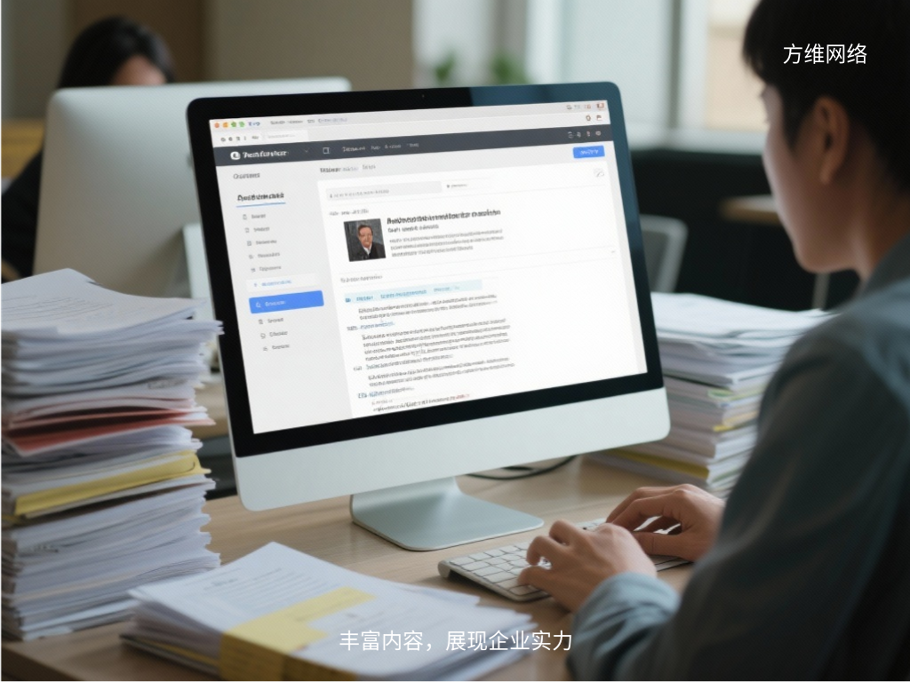 豐富內容，展現企業實力