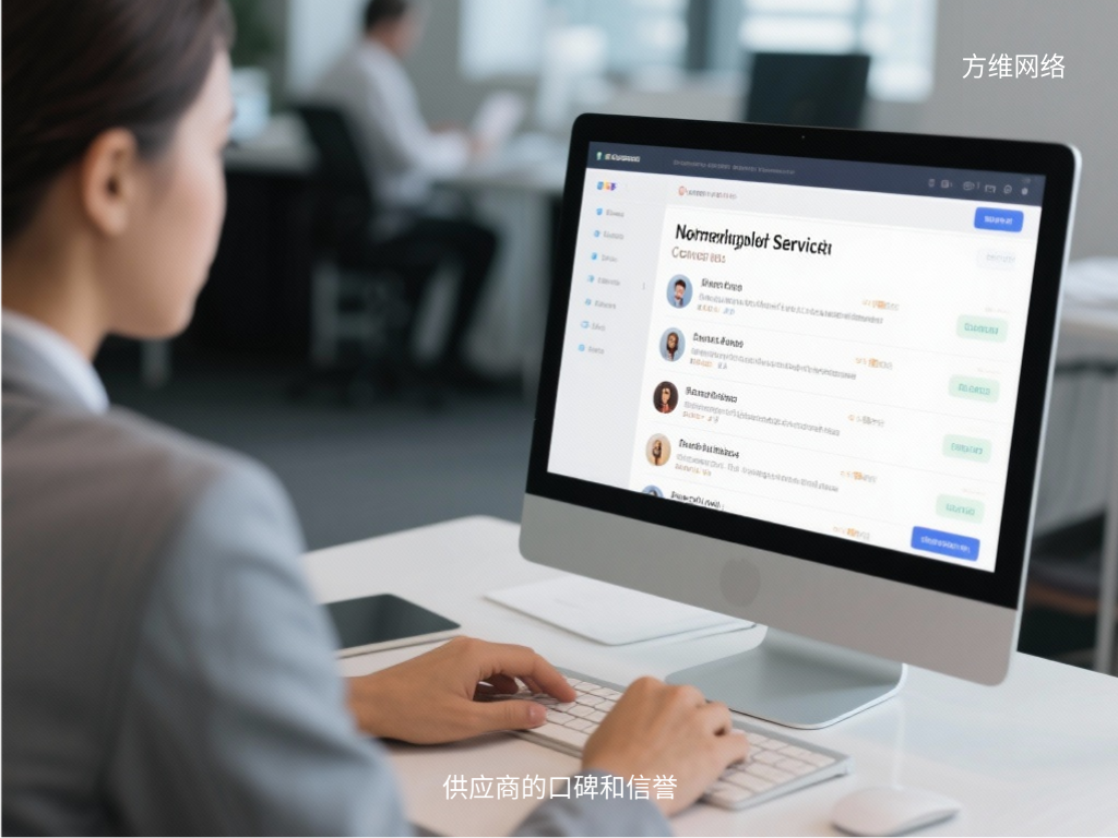 供應(yīng)商的口碑和信譽