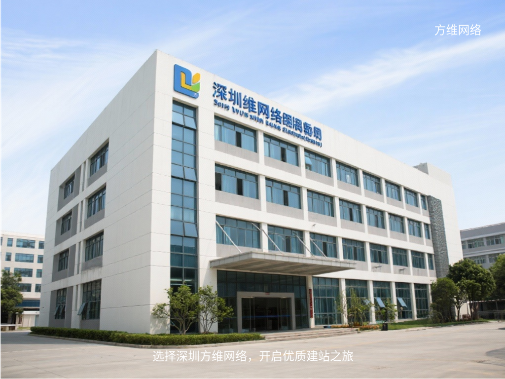選擇深圳方維網絡,開啟優質建站之旅